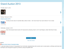 Tablet Screenshot of bgcgrandauction.blogspot.com