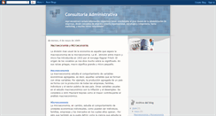Desktop Screenshot of consultadministrativa.blogspot.com