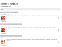 Tablet Screenshot of momento-vaidade.blogspot.com