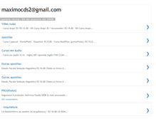 Tablet Screenshot of maximocds2.blogspot.com