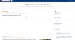 Desktop Screenshot of fengshuianddowsing.blogspot.com