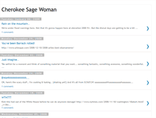 Tablet Screenshot of cherokeesagewoman.blogspot.com