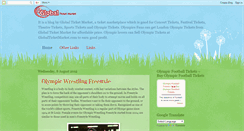 Desktop Screenshot of globalticketmarket.blogspot.com