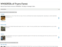 Tablet Screenshot of fryersforestwwoofers.blogspot.com