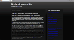 Desktop Screenshot of disfunzione--erettile.blogspot.com