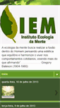 Mobile Screenshot of ecologiadamente.blogspot.com