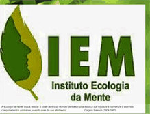 Tablet Screenshot of ecologiadamente.blogspot.com