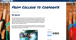 Desktop Screenshot of fromcollegetocorporate.blogspot.com