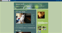 Desktop Screenshot of adocaogatos.blogspot.com