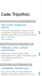 Mobile Screenshot of codetrip.blogspot.com