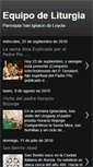 Mobile Screenshot of liturgiasanignacio.blogspot.com