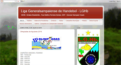 Desktop Screenshot of ligageneralsampaiensedehandebol.blogspot.com