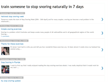 Tablet Screenshot of naturallystopsnoring.blogspot.com