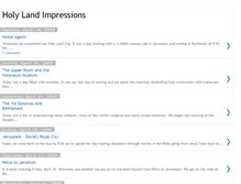 Tablet Screenshot of hosannaholyland.blogspot.com
