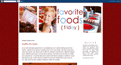 Desktop Screenshot of favoritefoodsfriday.blogspot.com