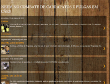 Tablet Screenshot of neemnocombatedecarrapatosepulgas.blogspot.com