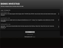 Tablet Screenshot of bisnisinvestasi-forex.blogspot.com