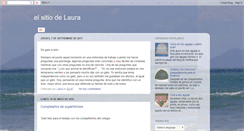 Desktop Screenshot of elsitiodelaura.blogspot.com
