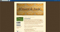 Desktop Screenshot of eltrasterodearacne.blogspot.com