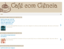 Tablet Screenshot of cafe-com-ciencia.blogspot.com