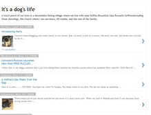 Tablet Screenshot of cyn-itsadogslife.blogspot.com