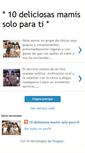Mobile Screenshot of deliciosasmamis.blogspot.com