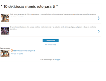Tablet Screenshot of deliciosasmamis.blogspot.com