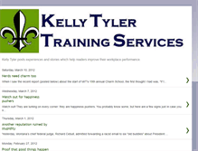 Tablet Screenshot of kellytylertrainingservices.blogspot.com