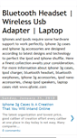 Mobile Screenshot of bluetoothheadset01.blogspot.com