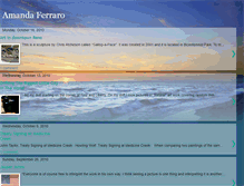 Tablet Screenshot of amandalynneferraro.blogspot.com