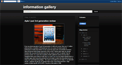 Desktop Screenshot of laptopsgallery.blogspot.com