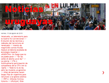 Tablet Screenshot of noticiasuruguayas.blogspot.com