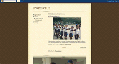 Desktop Screenshot of hildansportsclub.blogspot.com
