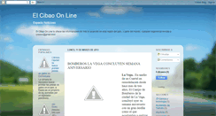 Desktop Screenshot of elcibaoonline.blogspot.com