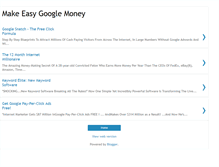 Tablet Screenshot of ezgooglemoney.blogspot.com