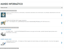 Tablet Screenshot of mimundoinformatiko.blogspot.com