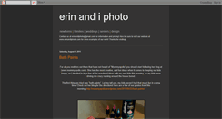 Desktop Screenshot of erinandiphoto.blogspot.com