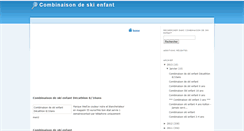 Desktop Screenshot of combinaisondeskienfant-54.blogspot.com