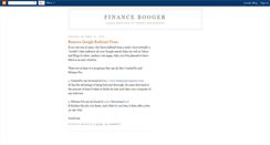 Desktop Screenshot of financebooger.blogspot.com