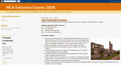 Desktop Screenshot of allaboutmca.blogspot.com