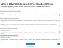 Tablet Screenshot of consejoestudiantilfce.blogspot.com