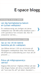 Mobile Screenshot of e-spaceblogg.blogspot.com