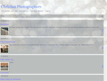 Tablet Screenshot of chrissanphotographers.blogspot.com