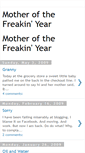 Mobile Screenshot of motherofthefreakinyear.blogspot.com