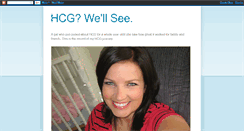 Desktop Screenshot of angieonhcg.blogspot.com