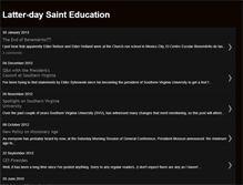 Tablet Screenshot of ldseducation.blogspot.com