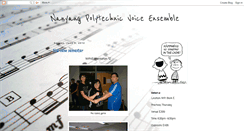 Desktop Screenshot of nypvoiceensemble.blogspot.com