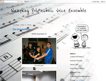 Tablet Screenshot of nypvoiceensemble.blogspot.com