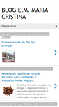 Mobile Screenshot of emmariacristina.blogspot.com
