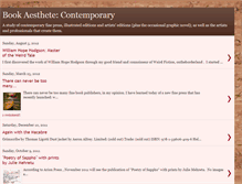Tablet Screenshot of bookaesthete.blogspot.com